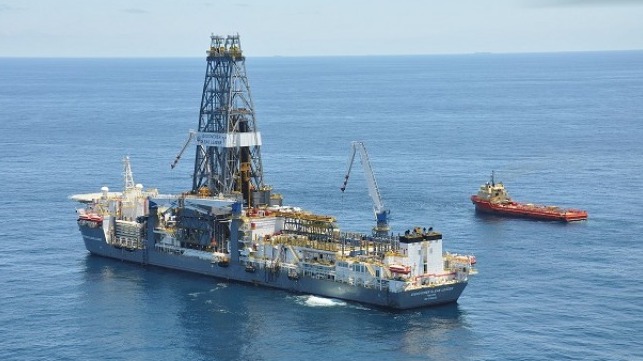 Transocean drillship