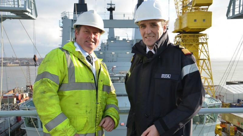 Cammell Laird and RFA reps