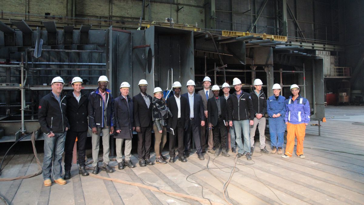 Keel-laying ceremony 