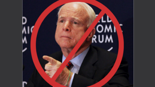 Say no to McCain