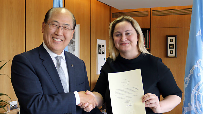 Norway hands over instrument