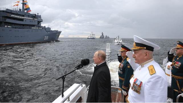 Putin russian navy