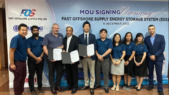 Shift Clean Energy, Terasaki Electric Co., Fast Offshore Supply Pte Ltd.