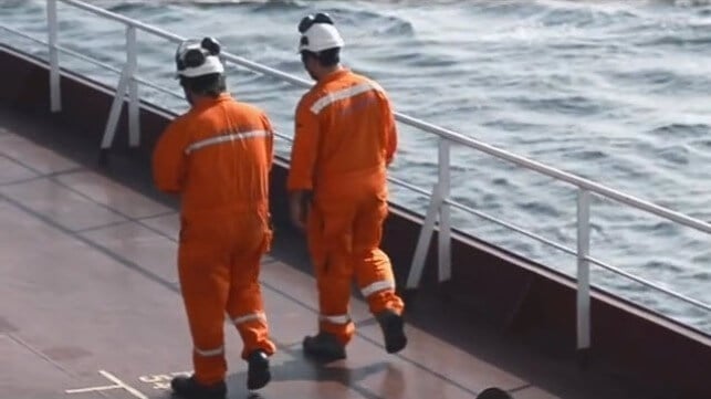 seafarers on deck