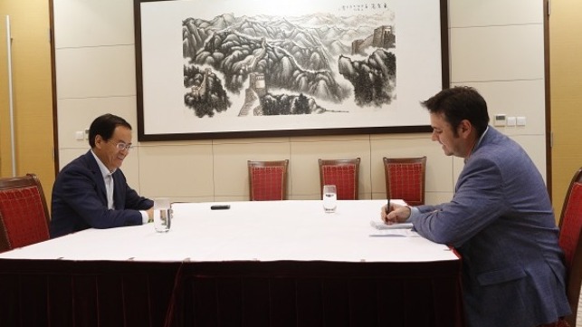 Chinese Ambassador Cheng Jingye was interviewed by Australian Financial Review political correspondent Andrew Tillet on 26th April 2020. 