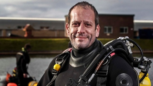 Petty Officer Diver Darren Carvell