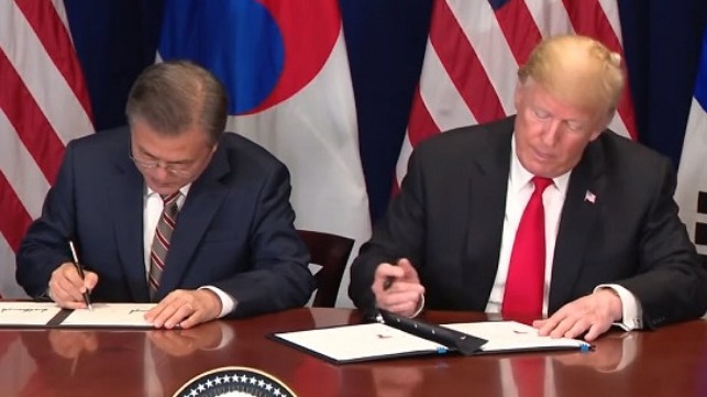 Trump and Moon