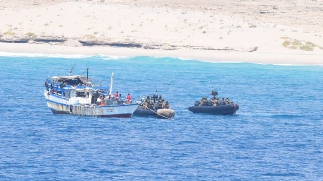 Yemeni fishing boat and EUNAVFOR 