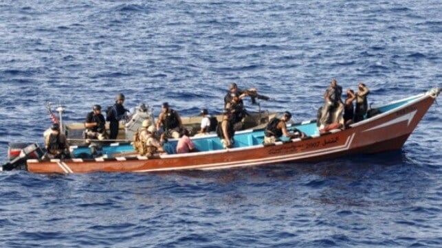 prosecution of suspect pirates in Gulf of Guines 