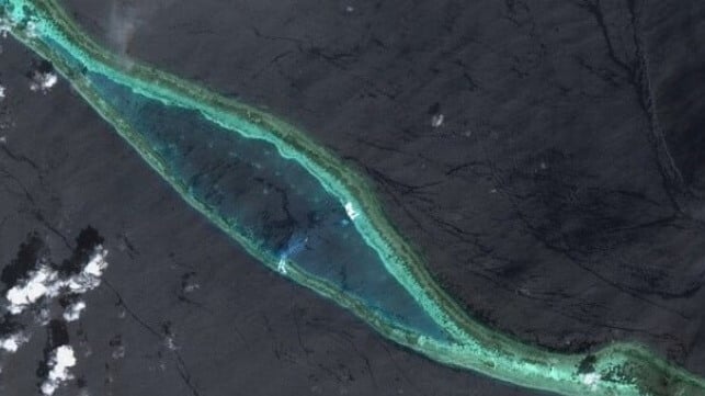 Vietnamese-occupied Barque Canada Reef