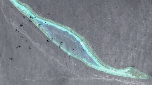 Barque Canada Reef, Spratly Islands (NASA file image)