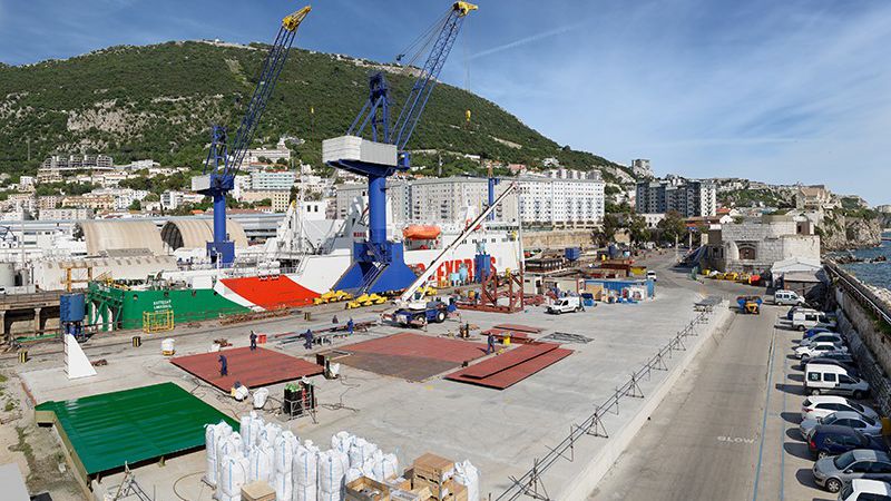 Gibdock's Prefabrication Facility