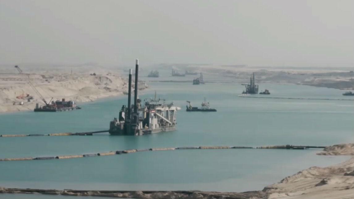 Suez Canal Dredging