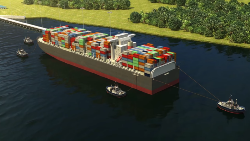 VIDEO: New Panama Canal Lock Transit