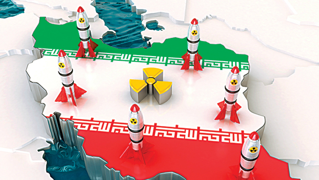 Iran nuclear map