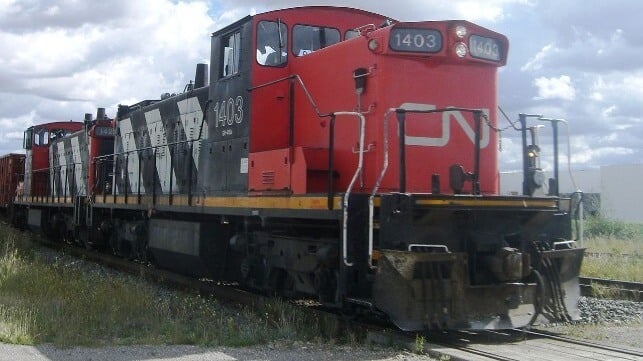 Rail locomotive