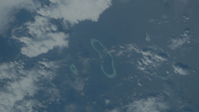 Paracel Islands from space (NASA file image)