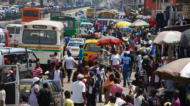 A street in Ghana