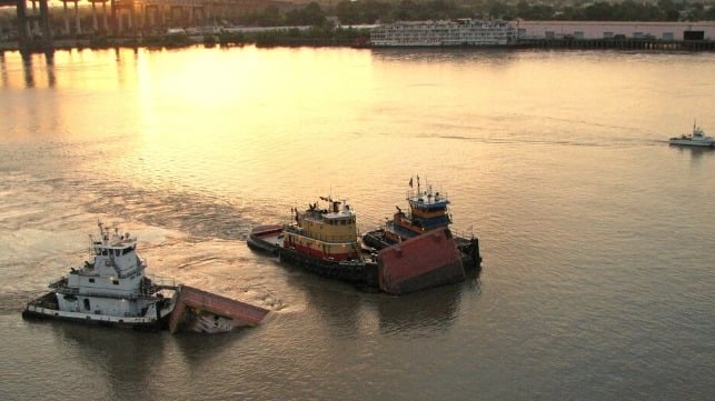$6.5 million fines and land preserved proposed for settlement to 2008 oil barge collision on the Mississippi