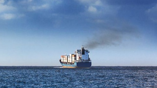 emissions from retailers imports on containerships 