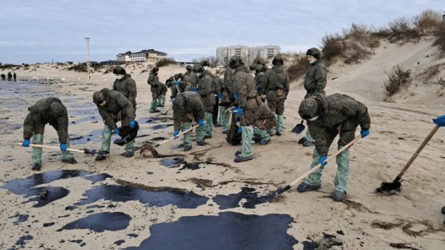 Anapa spill cleanup