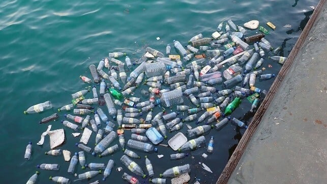 plastic bottles waste