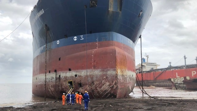 tanker scrapping