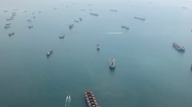 singapore strait anchorage