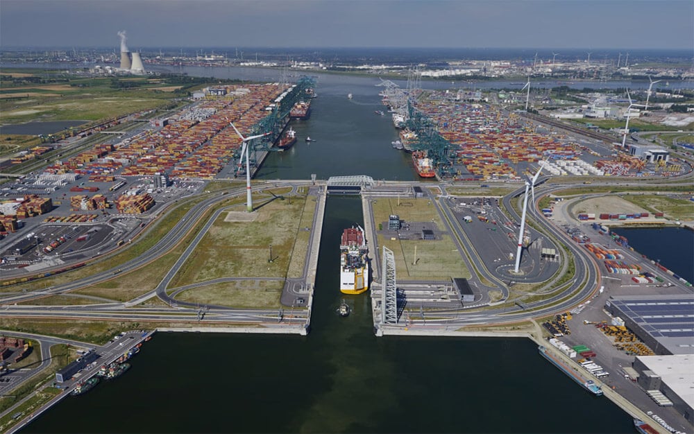 Antwerp port