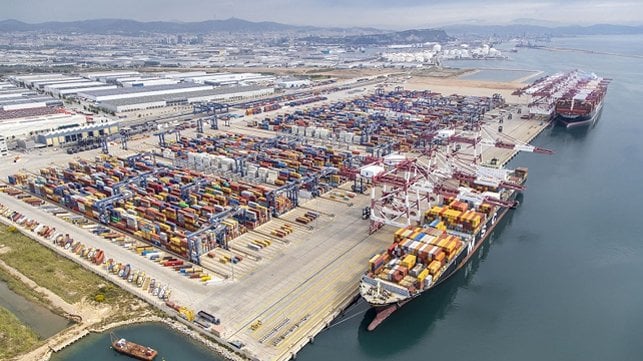 Barcelona container terminal