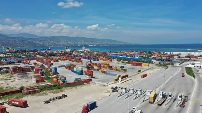 The CPS terminal in Port-au-Prince (file image courtesy Caribbean Port Services)