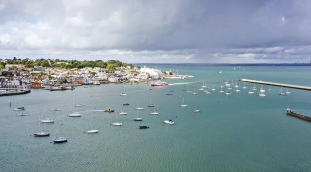 Cowes harbor