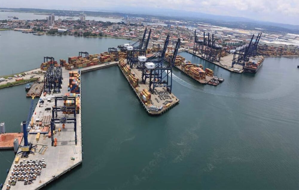 Panama Cristobal container terminal