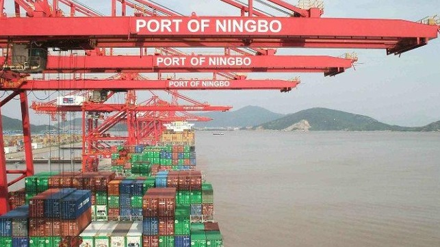 Ningbo port closure