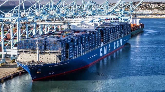 CMA CGM containership