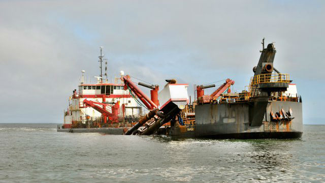 dredging