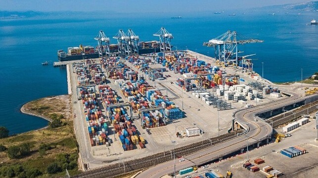 Turkey container terminal