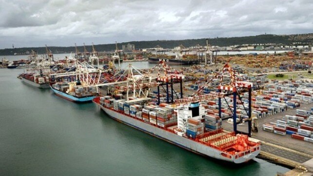 South Africa port strike