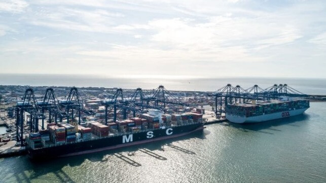 longshore strikes at UK ports 