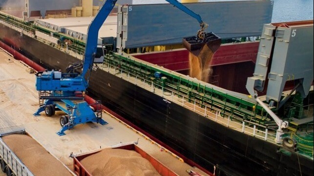 gain shipments resume from Ukraine ports