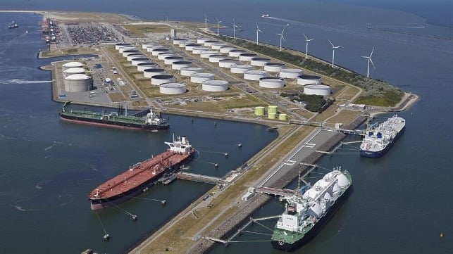 Rotterdam LNG terminal