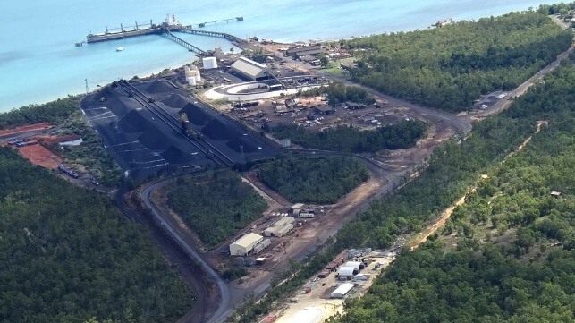 Australia manganese mine