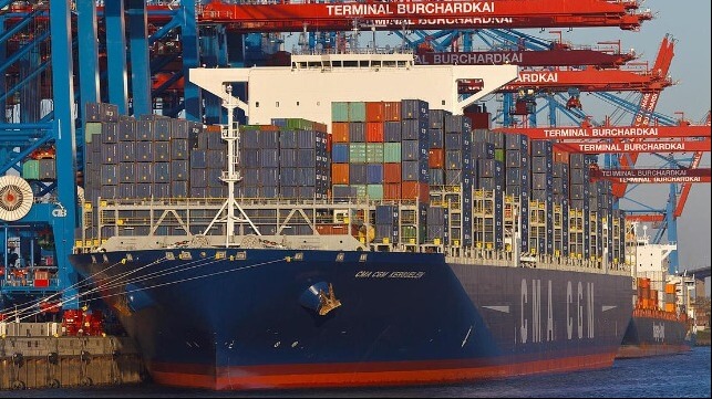 first shore power for containerships in Hamburg