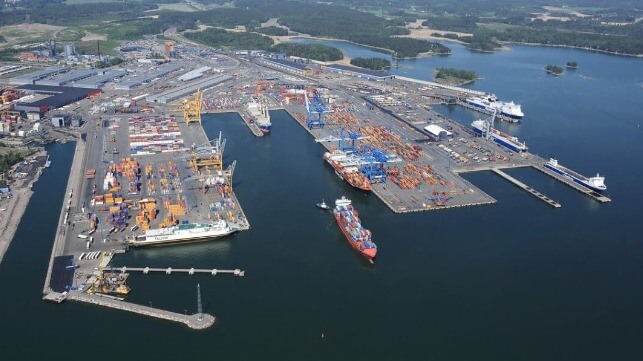 Finland port strike