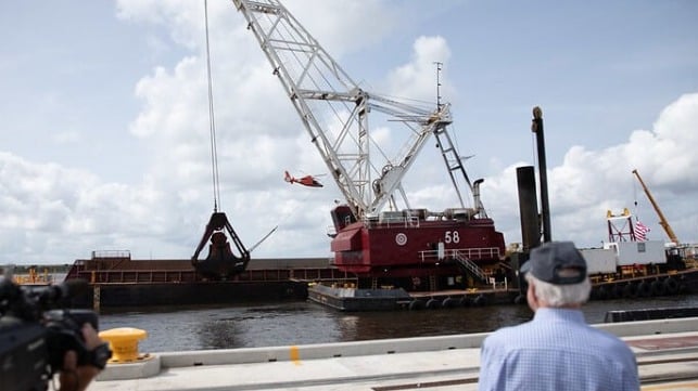Jaconsville JAXPORT dredging and deepening completed