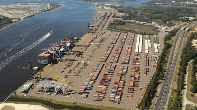 JAXPORT container terminal investment 