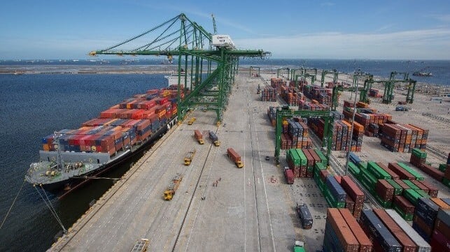 Jakarta container terminal