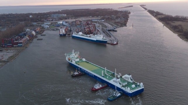 Russian seaport
