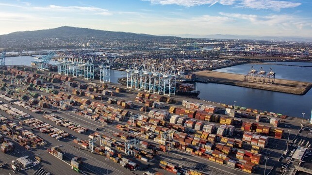 federal grant to port of Los Angeles