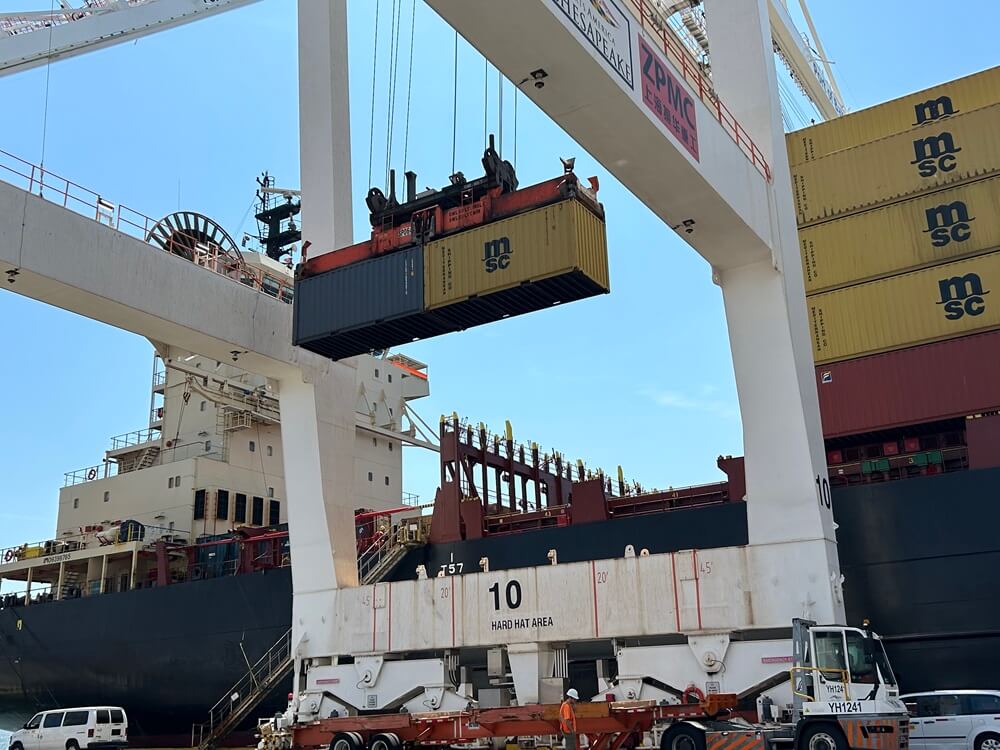 Baltimore Welcomes its First Container Ship Since Bridge Collapse